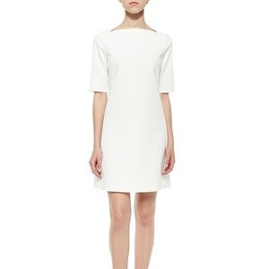 Theory Harkin Half-Sleeve Crepe Dress